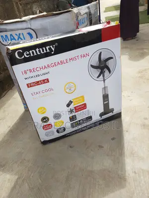 Home Comfort With Century Rechargeable Mist Fan