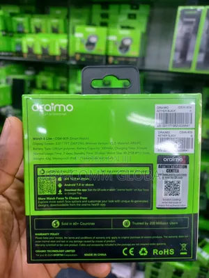Smart Watch, Oraimo Watch 6 Lite. OSW-809