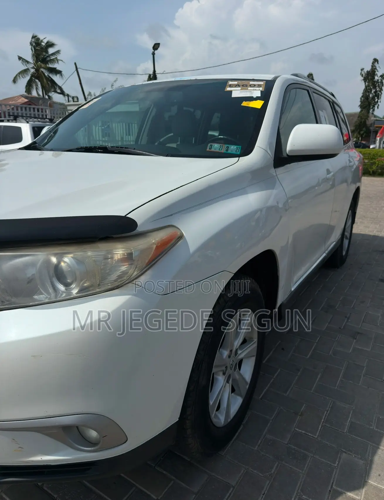 Toyota Highlander SE 2012 White