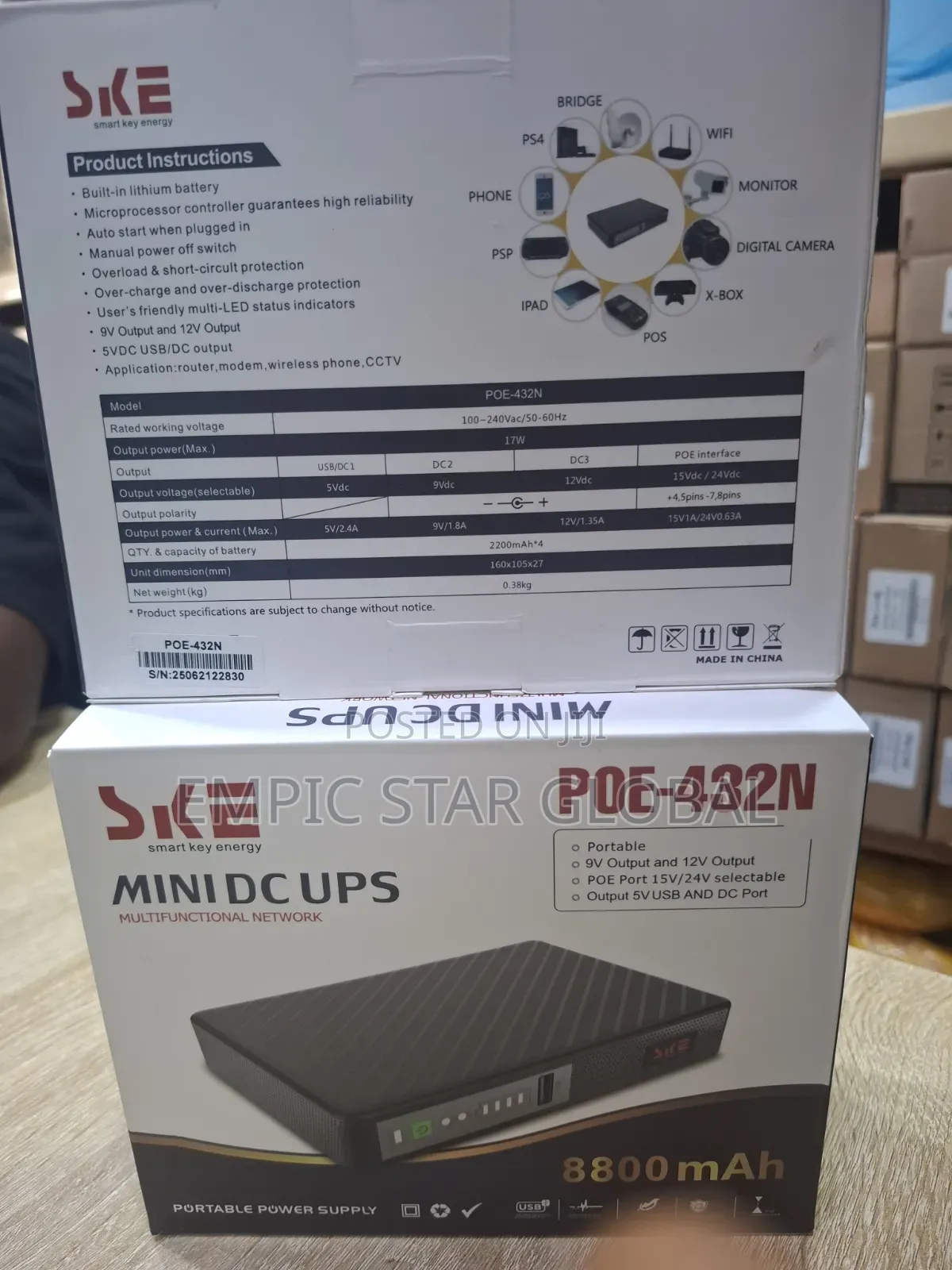 8800Mah SKE Mini UPS Power Bank