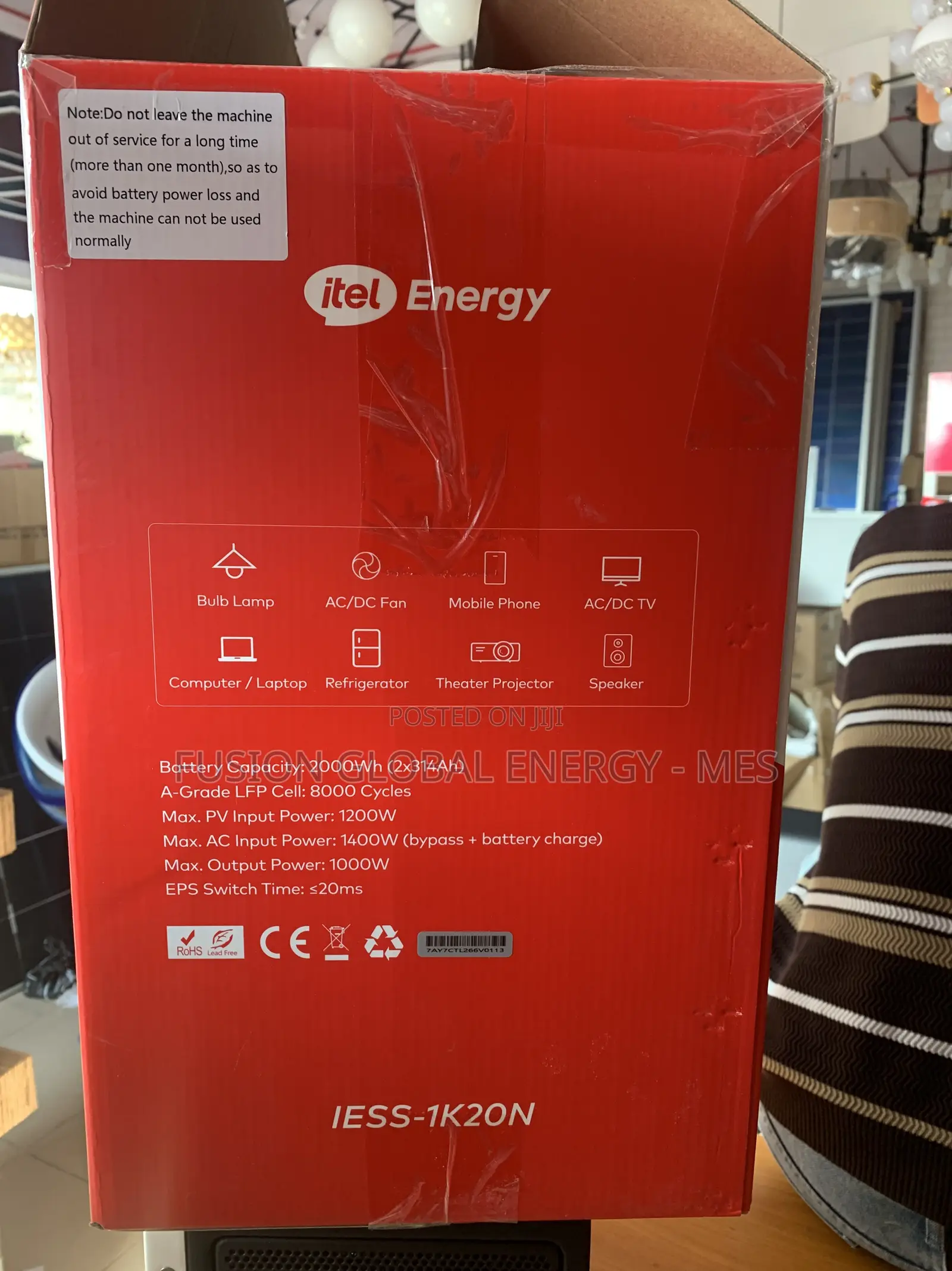 Itel Powertank Pro (1000)