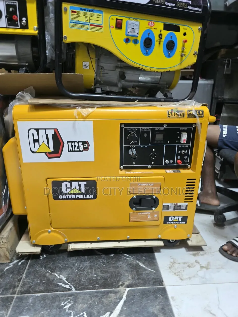 I Have Cat Diesel Soundproof Generator 10.5kva 100%copper Coil