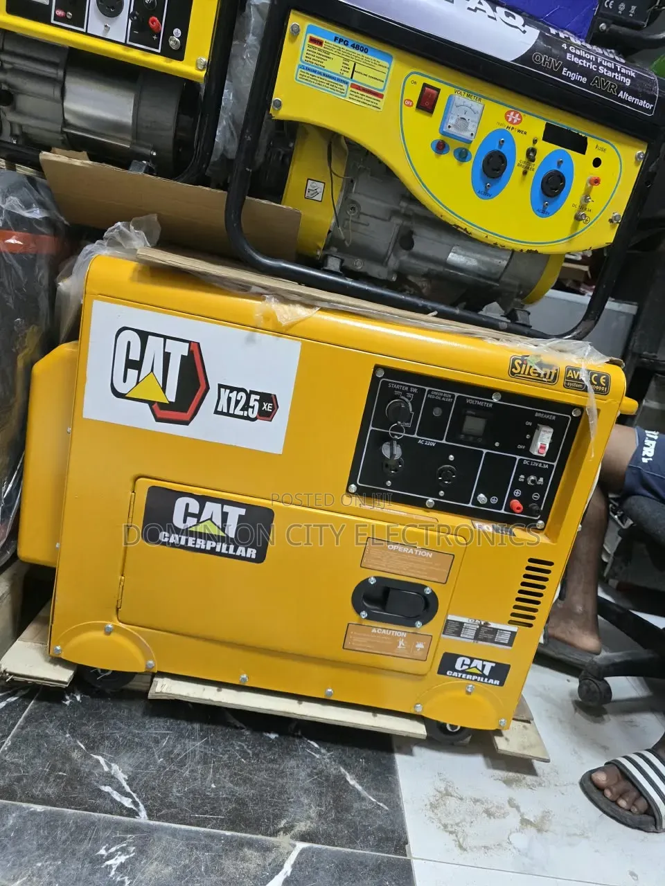I Have Cat Diesel Soundproof Generator 10.5kva 100%copper Coil