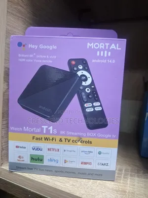 Google TV Mortal T1S Android 14 (TV Box)