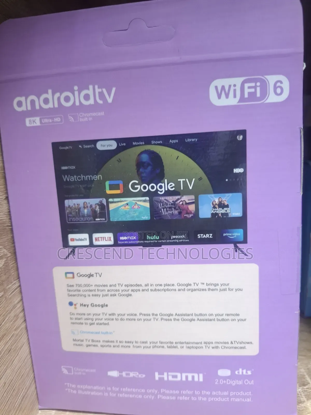 Google TV Mortal T1S Android 14 (TV Box)
