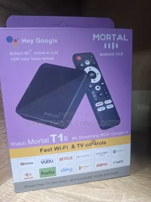 Google TV Mortal T1S Android 14 (TV Box)