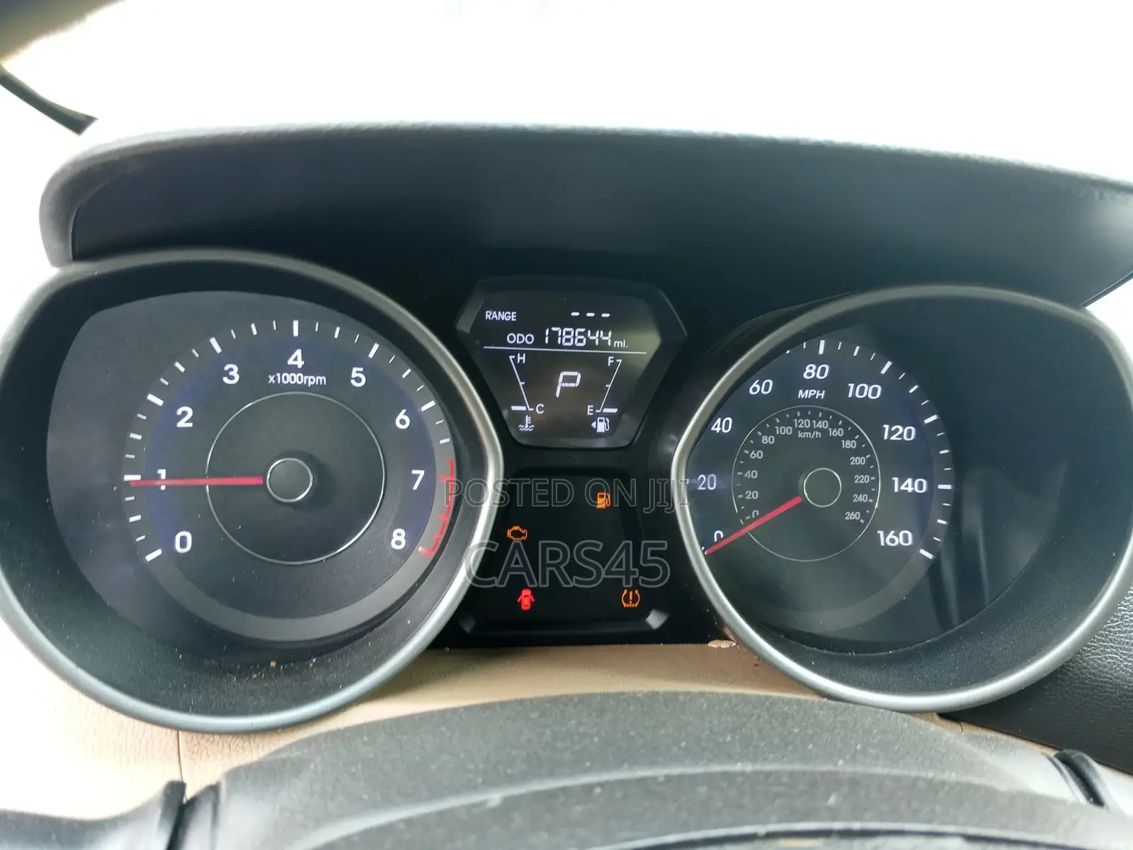 Hyundai Elantra 2013 Brown