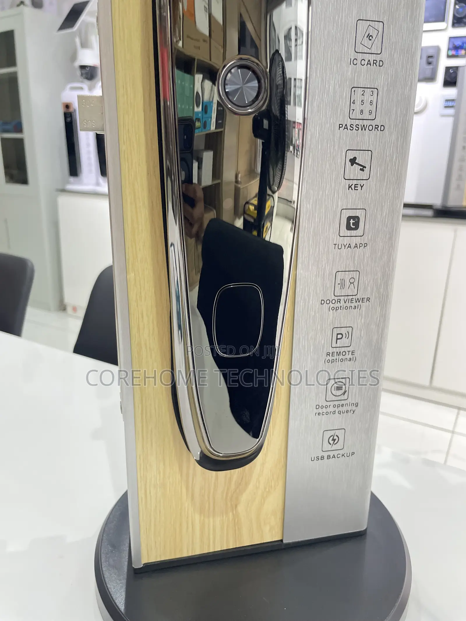 Waterproof Silver Smart Lock