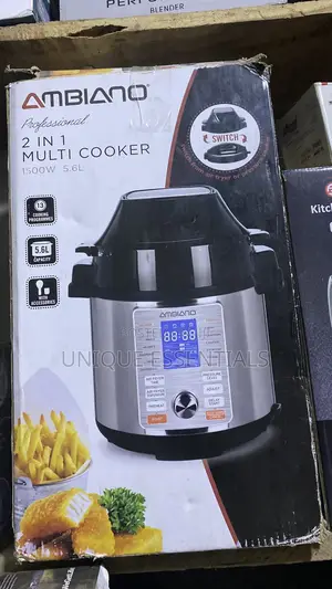 2-in-1 Pressure Cooker and Air Fryer