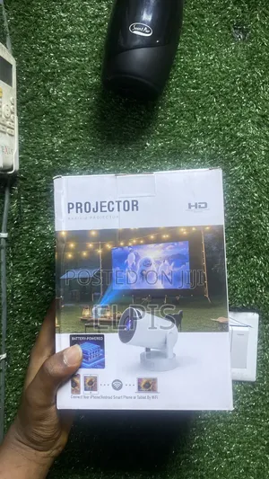 HY300 Pro Max Smart Rechargeable Android Projector