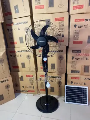 Standing Solar Fan
