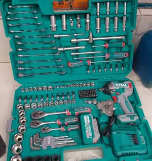 Total Cordless Impact Wrench With Tools