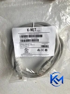 KNET Cat6 Ethernet Patch Cord 1M RJ45 Network Cable