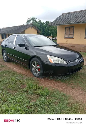 Honda Accord 2.0 Comfort 2006 Black