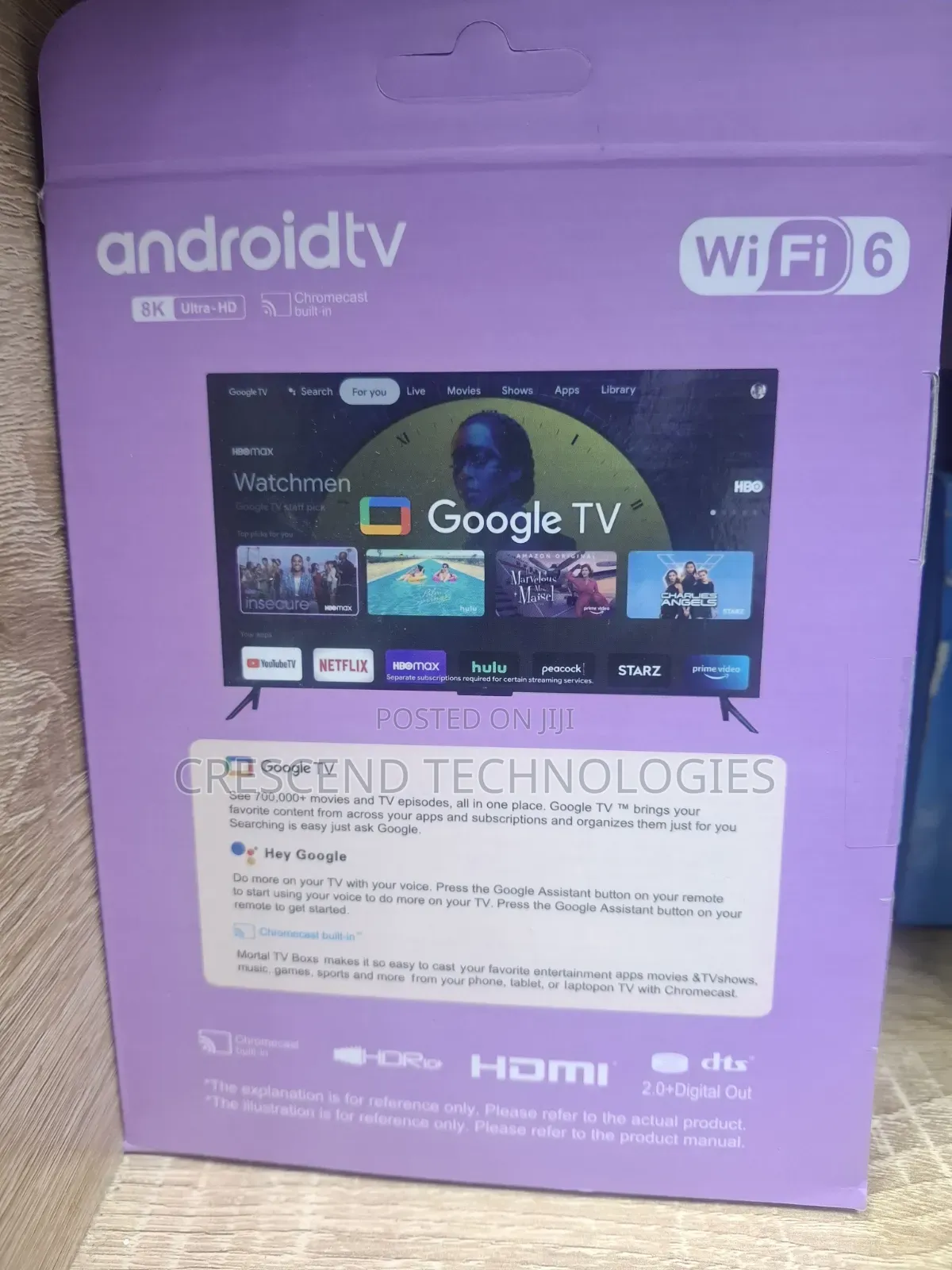 Google TV Mortal T1S Android 14 (TV Box)