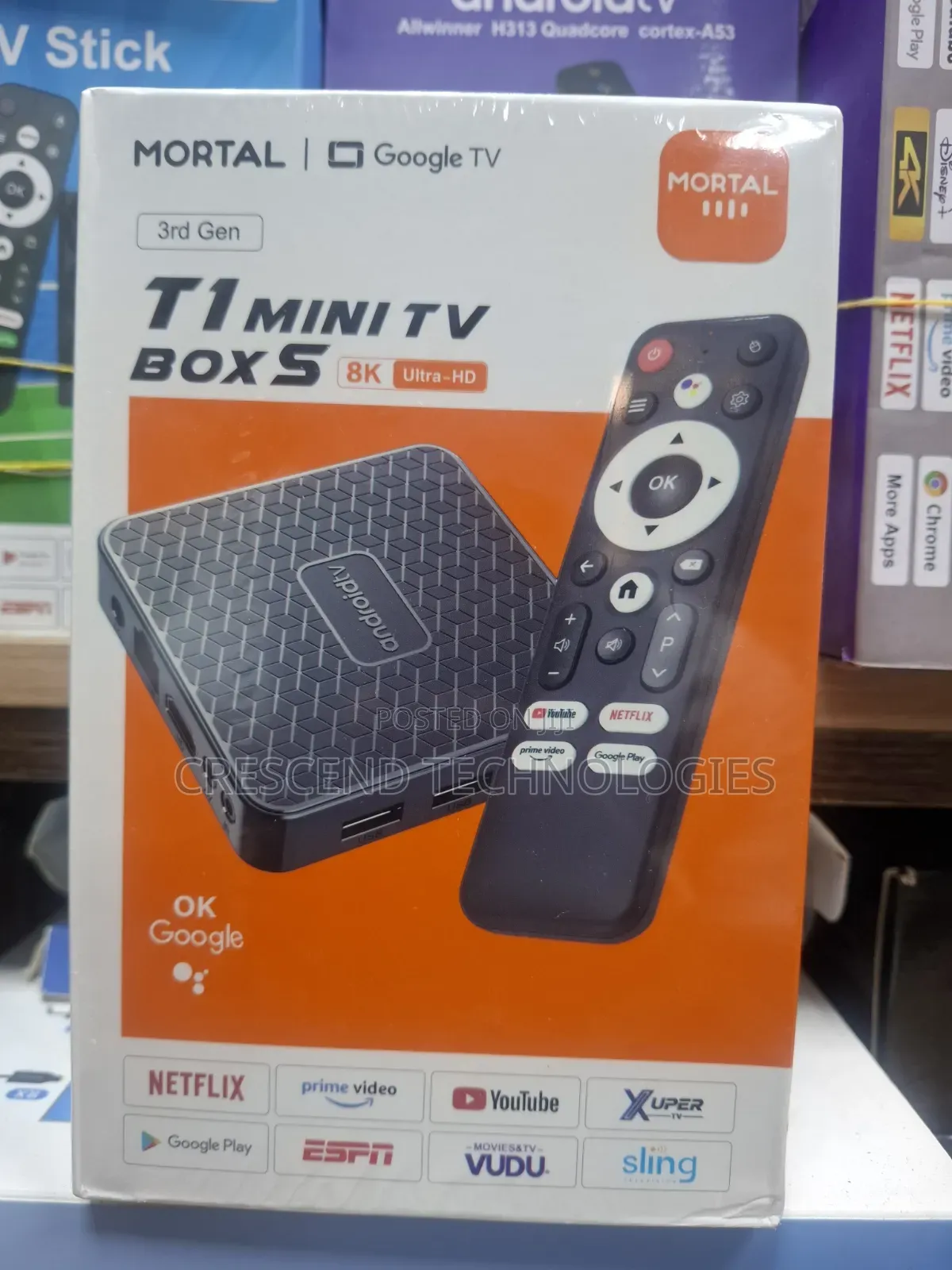 MORTAL Google TV Box T1Mini (3RD Gen)
