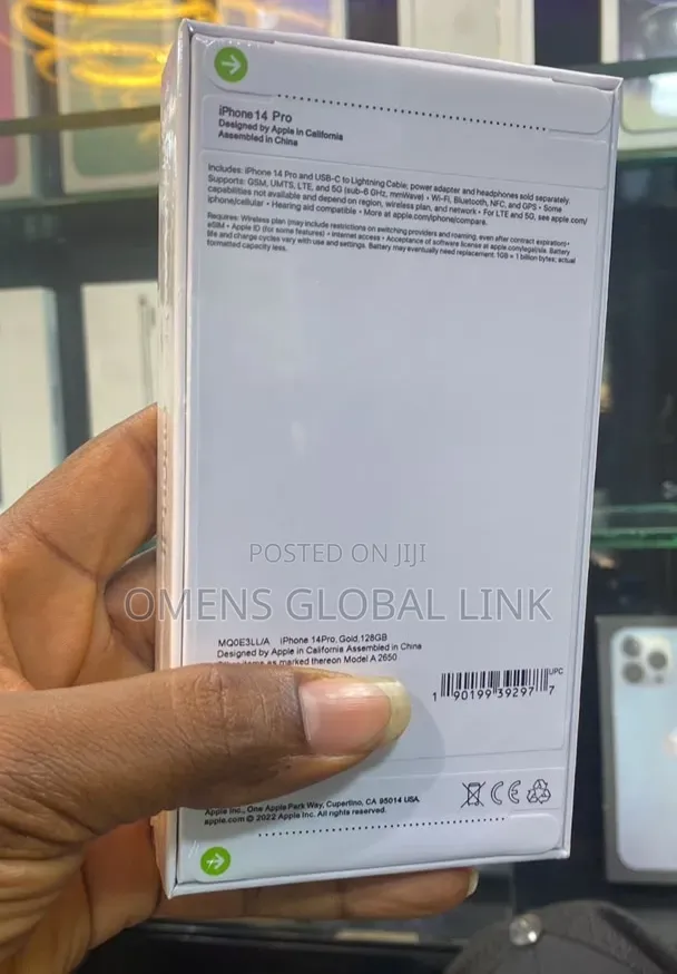 New Apple iPhone 14 Pro 128 GB Gold