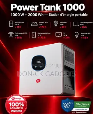 Itel Potable Power Tank 1000w/1000wh