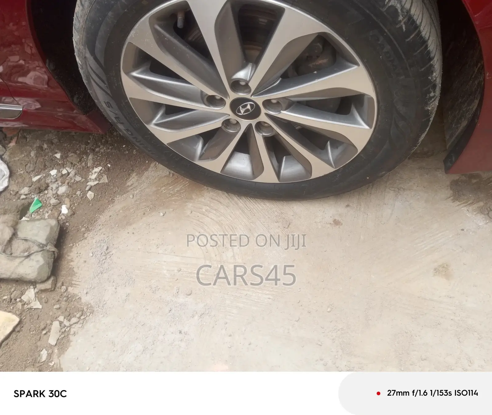 Hyundai Sonata 2015 Red