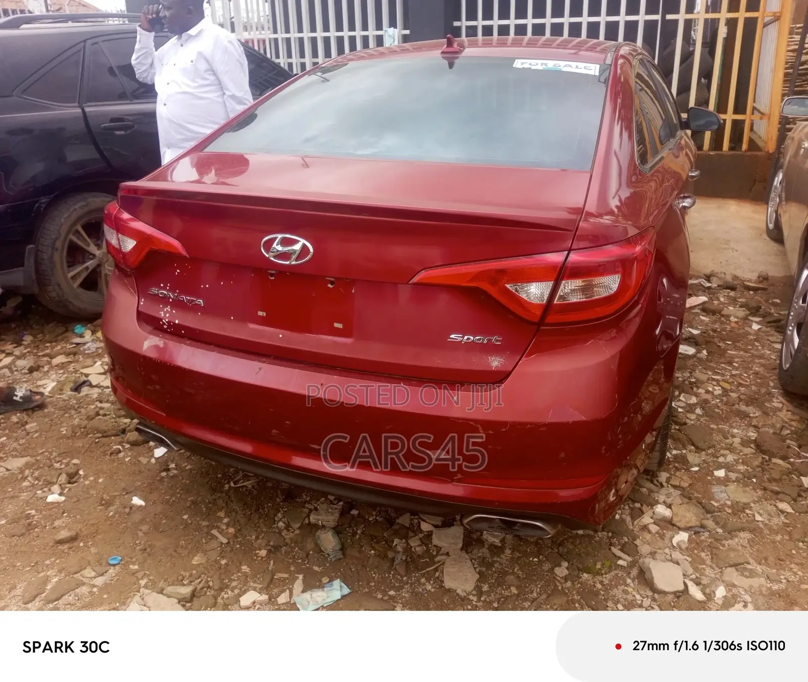 Hyundai Sonata 2015 Red