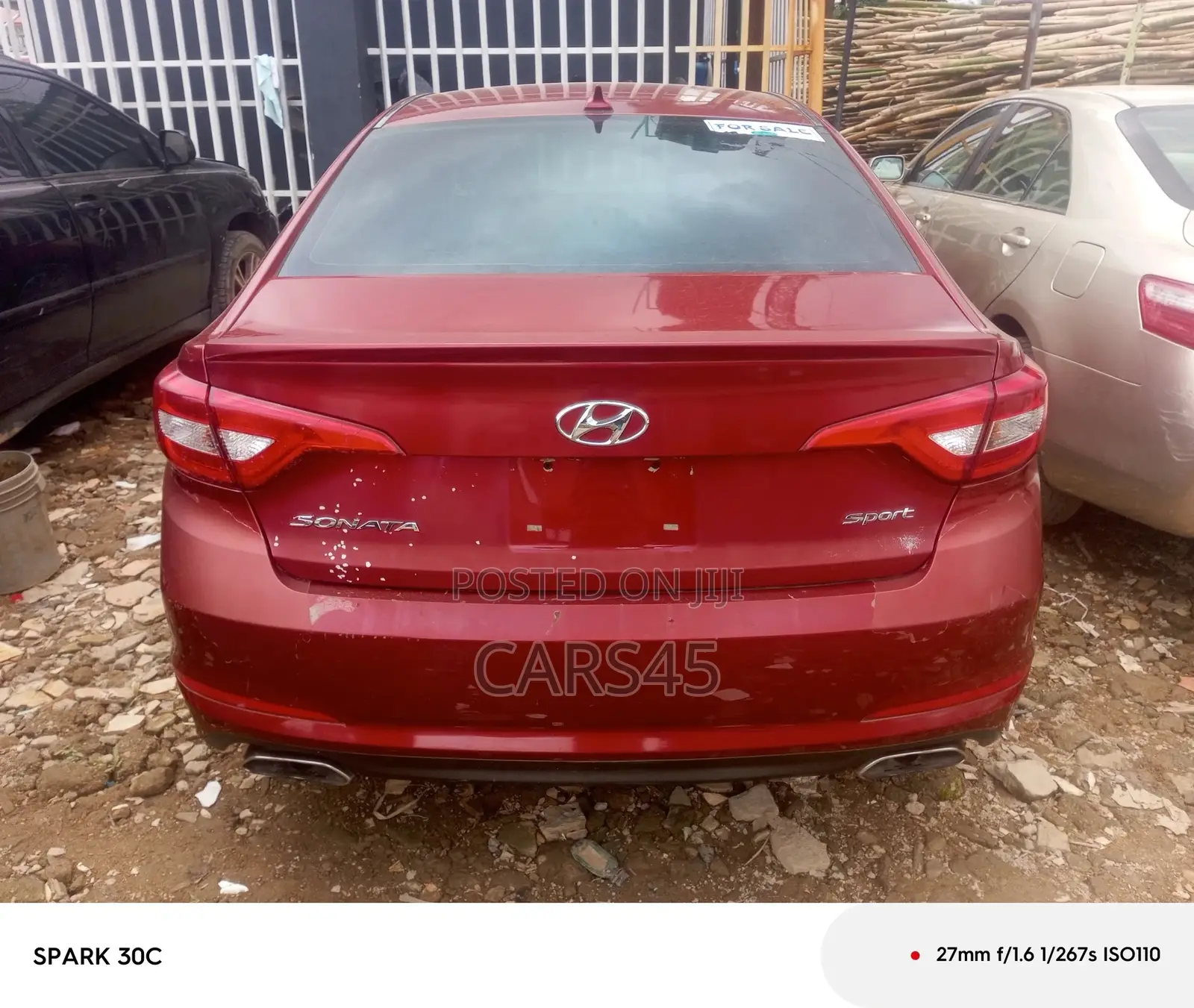 Hyundai Sonata 2015 Red