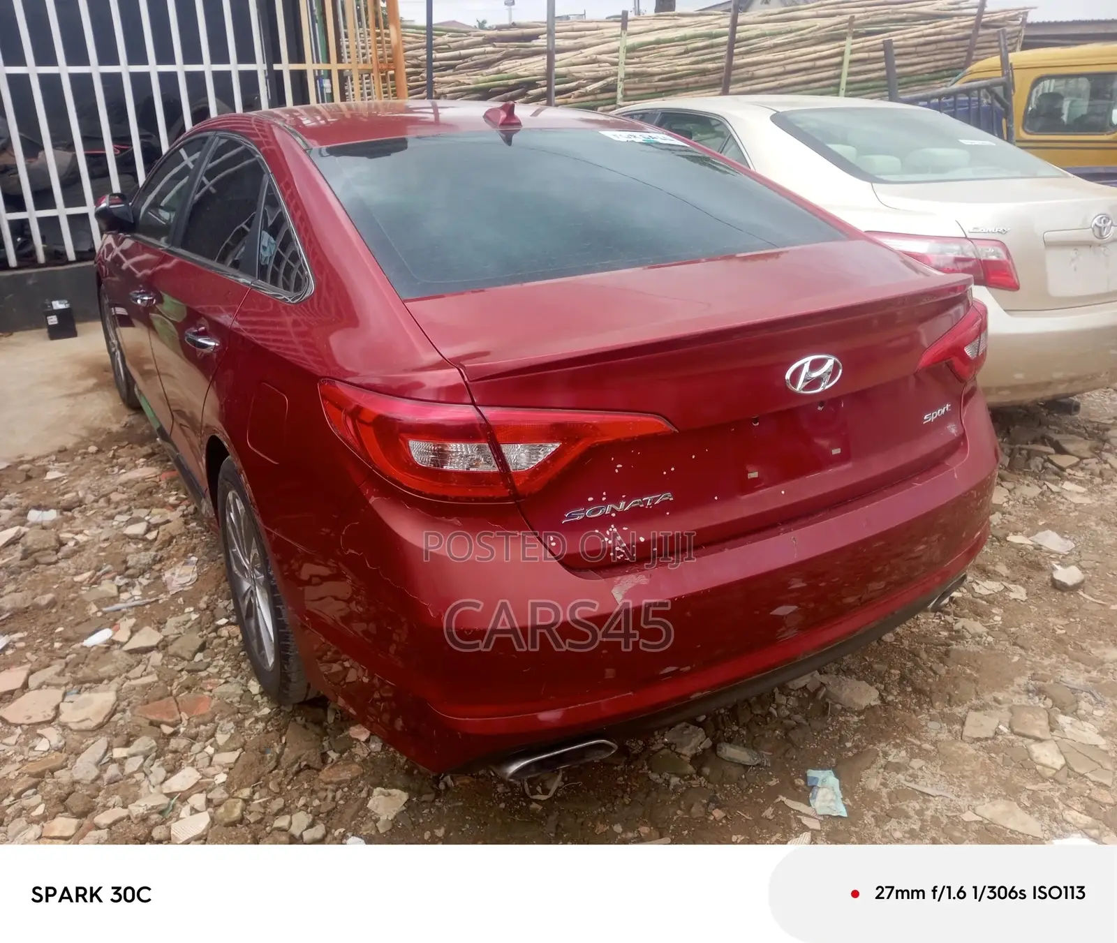 Hyundai Sonata 2015 Red