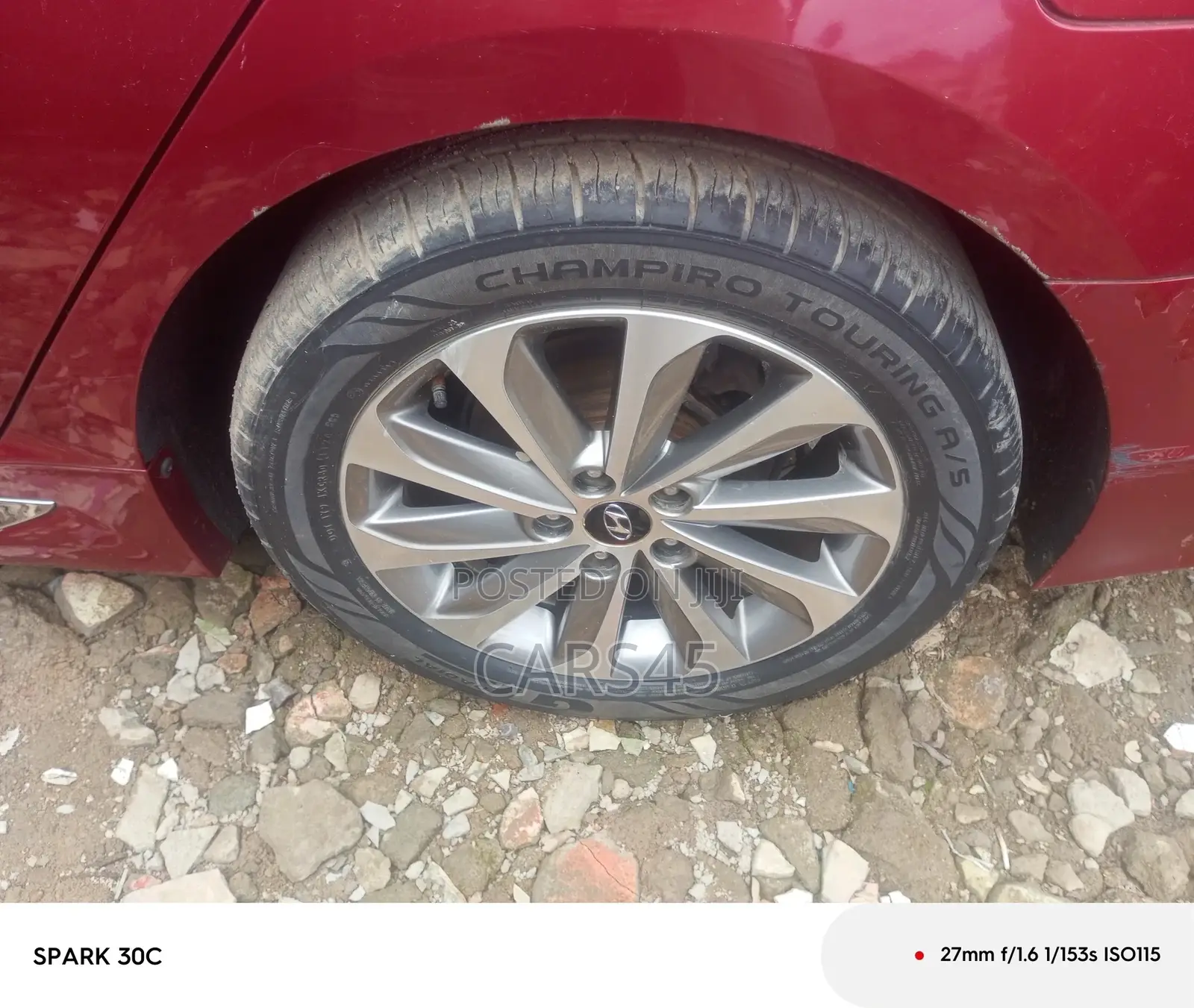 Hyundai Sonata 2015 Red