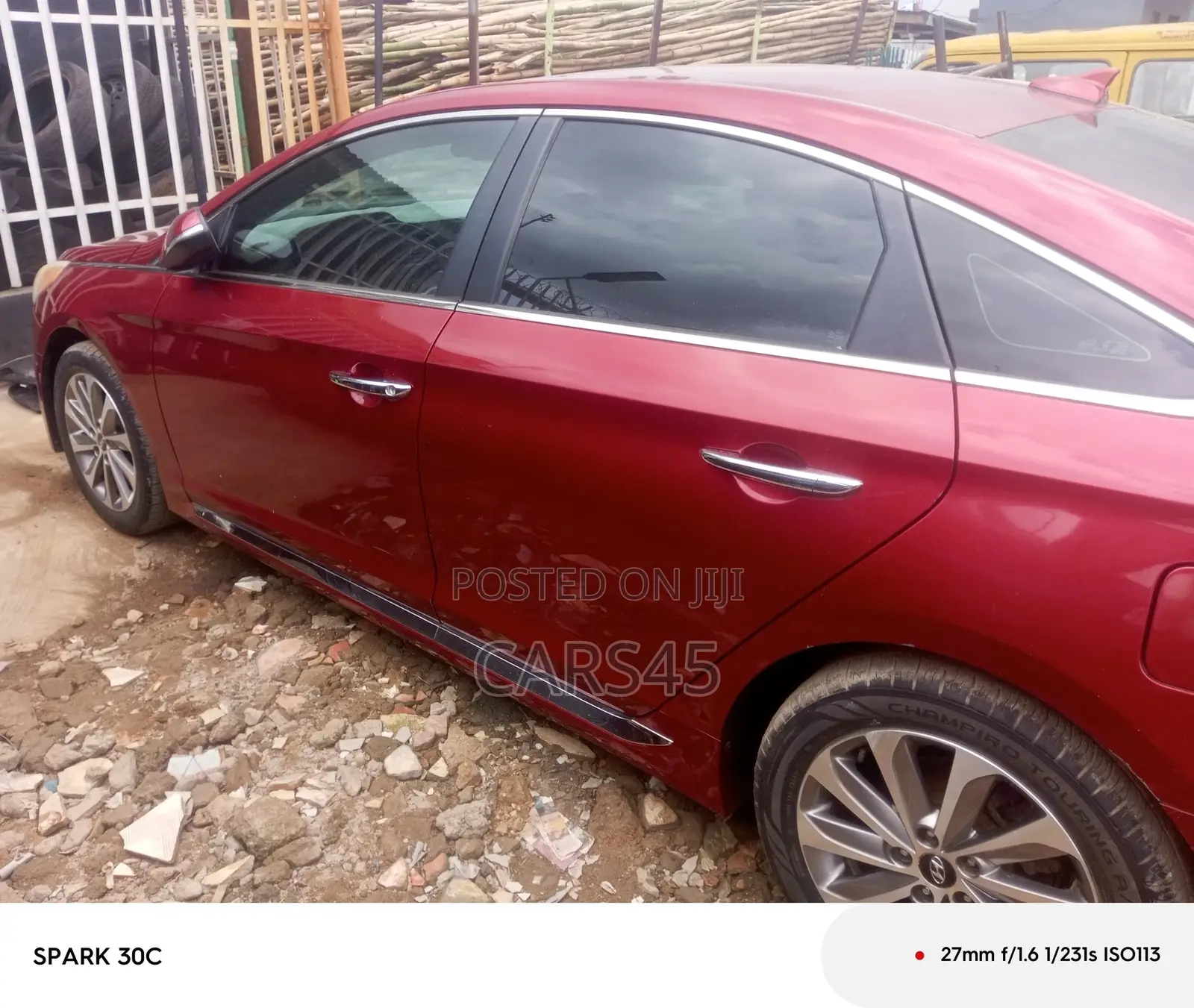 Hyundai Sonata 2015 Red