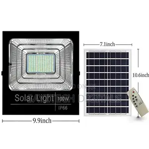 100W Solar Flood Light