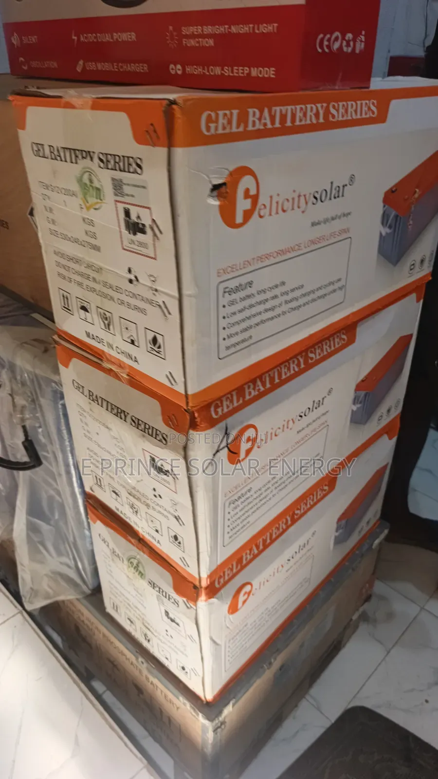 12v 200ah Felicity Dry Cell Battery