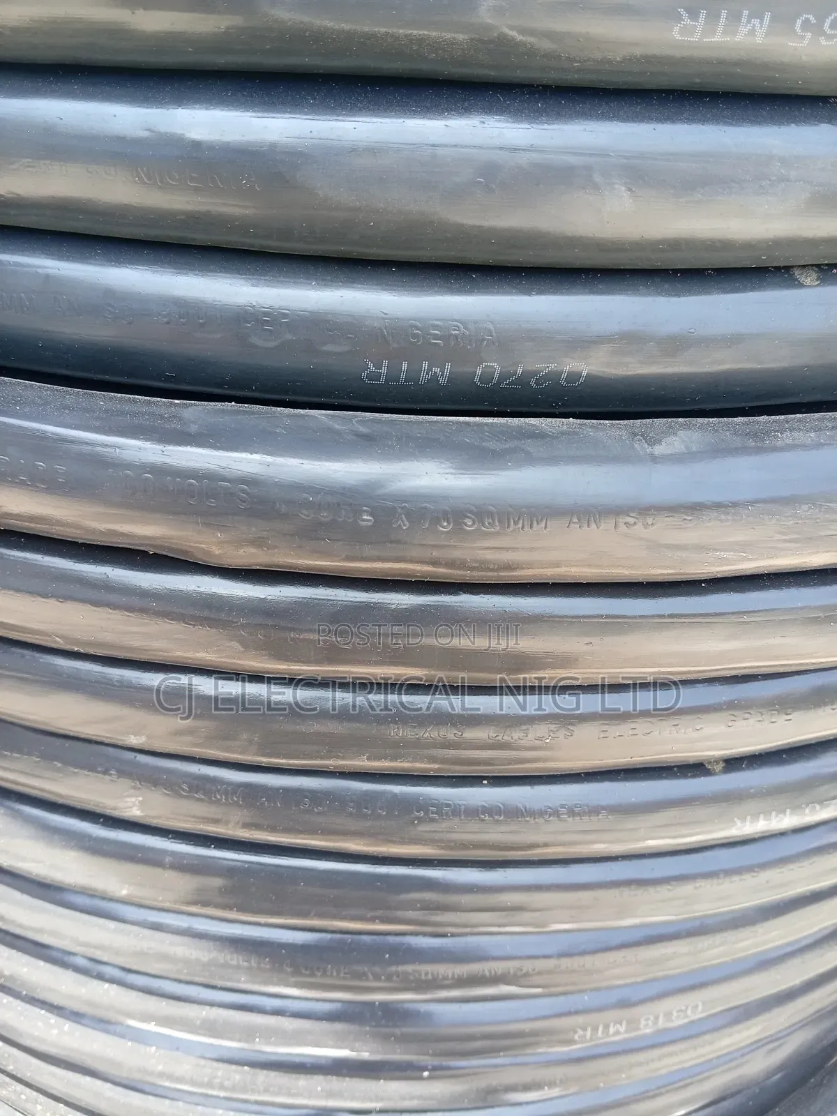 70mm 4core Armoured Cable