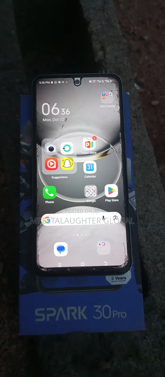Tecno Spark 30 Pro 128 GB Silver