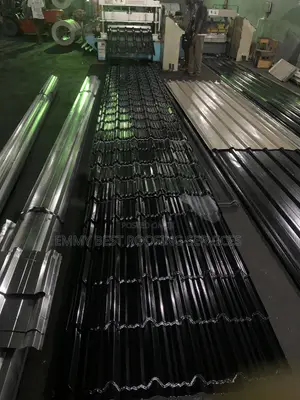 0.50mm Black Steptiles Roofing Sheet - Thick & Strong Quality