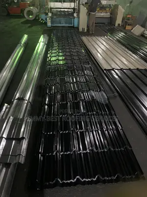 0.50mm Black Steptiles Roofing Sheet - Thick & Strong Quality
