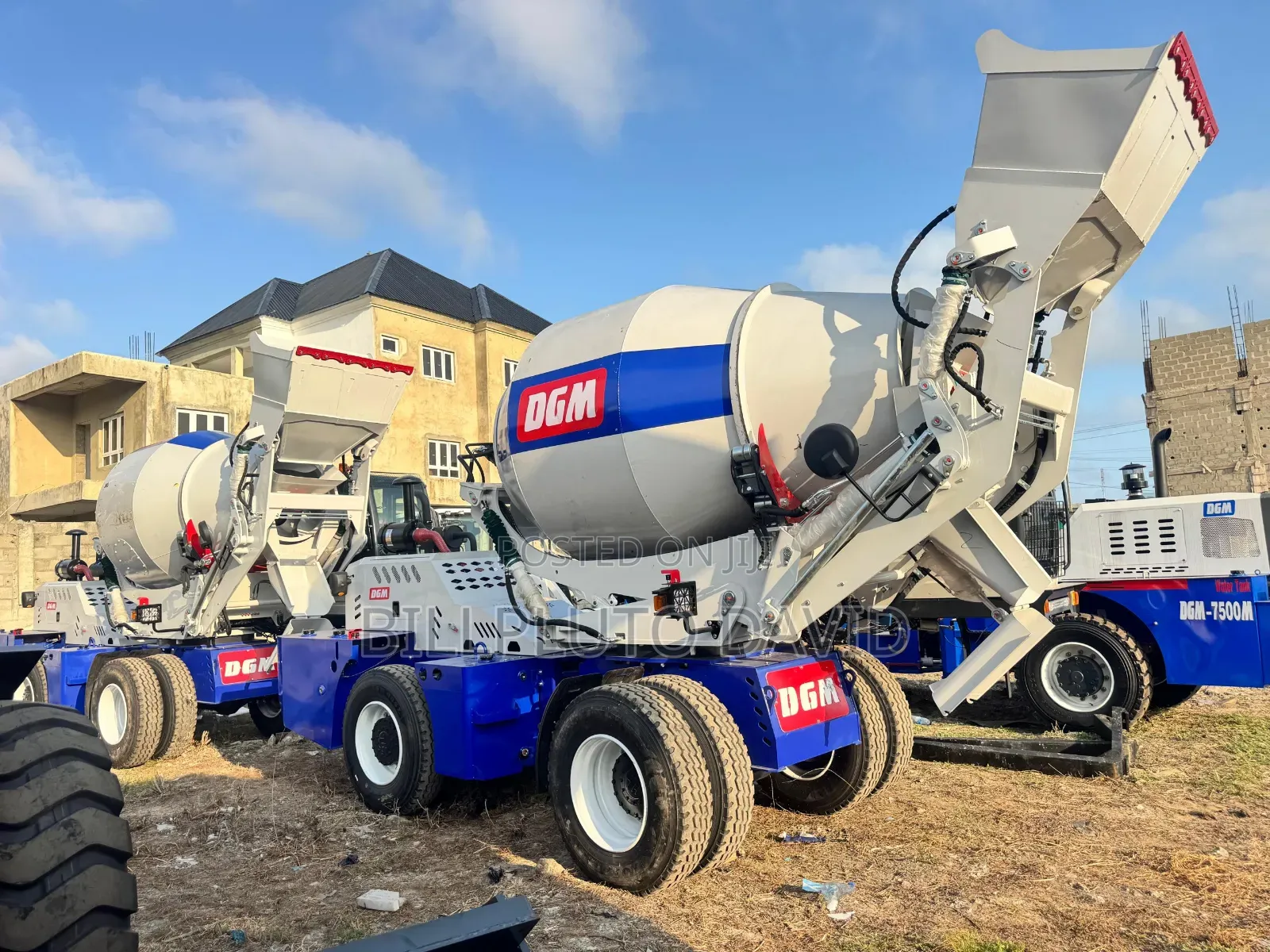 6m3/Hr Mobile Concrete Self-Loading Mixer