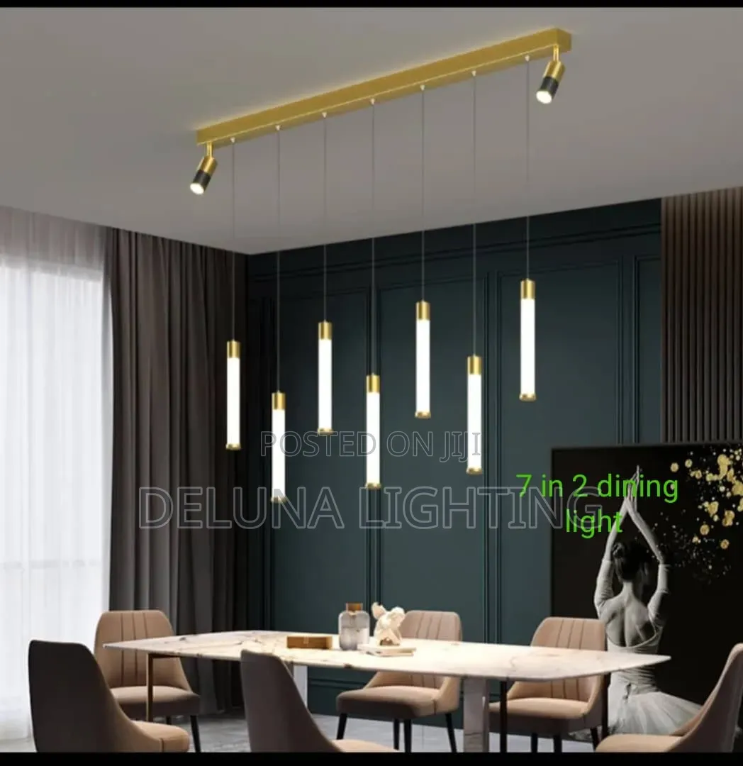 Unique Drop LED Chandelier – Modern Home Lighting
