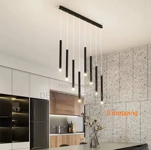 Unique Drop LED Chandelier – Modern Home Lighting