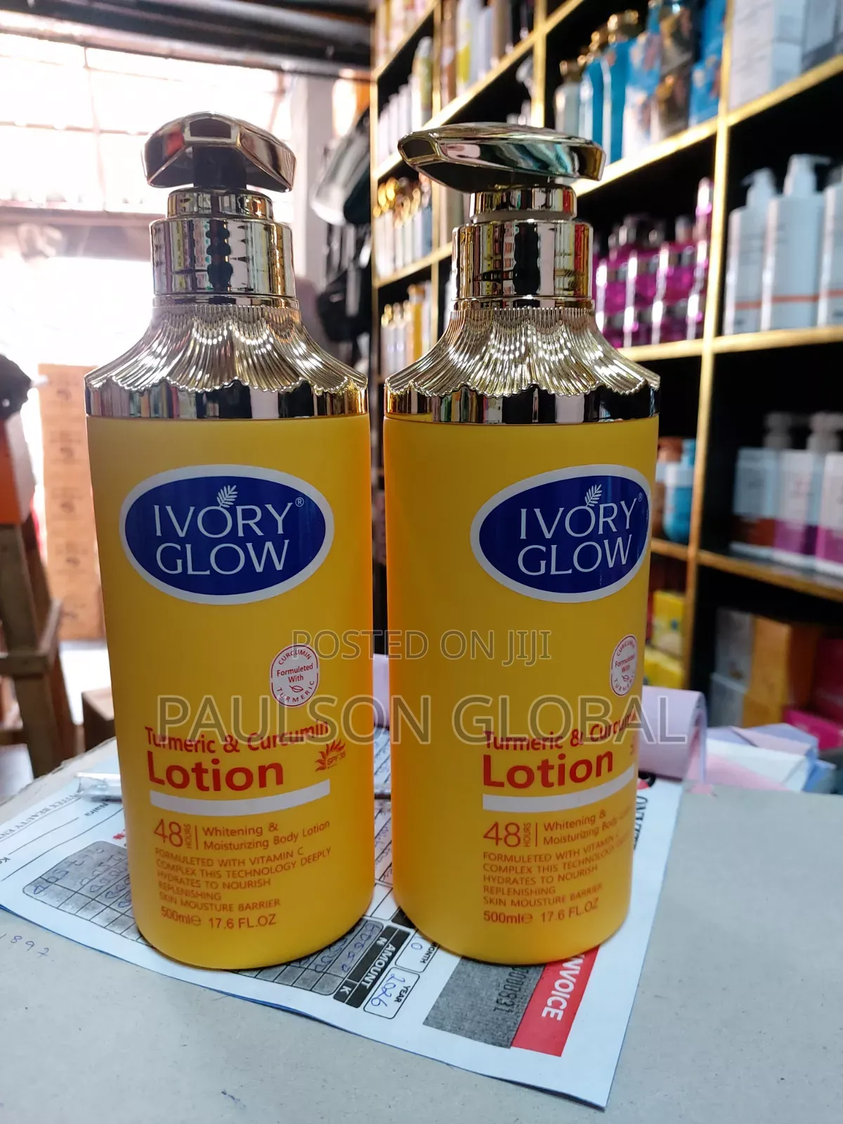 Ivory Glow Formulated With Turmeric & Curcumin Body Lotion