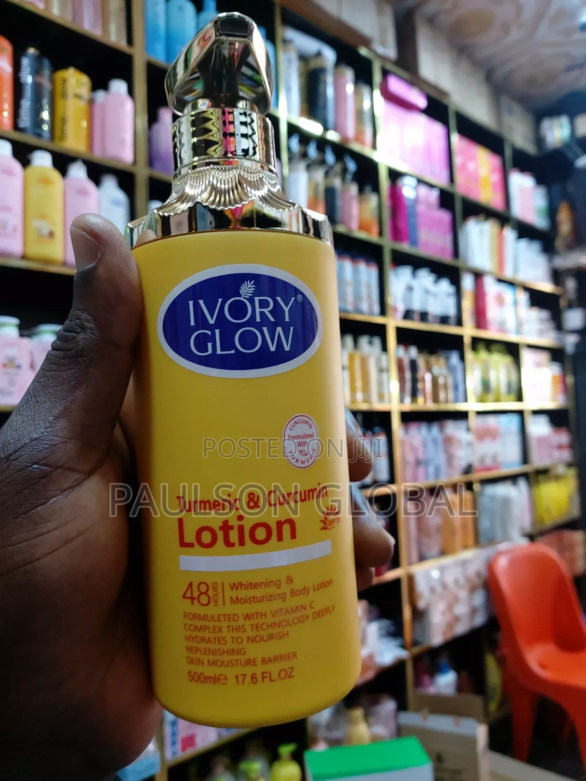Ivory Glow Formulated With Turmeric & Curcumin Body Lotion