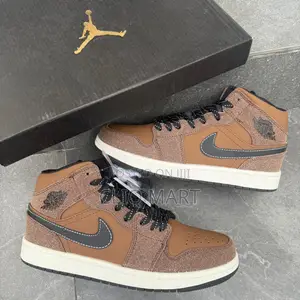 Nike Air Jordan 1 Mid SE "Brown/Earth Tone" | Suede & Leather Edition