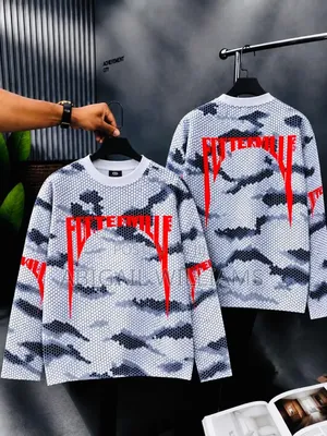Designer Camo Honeycomb Sweatshirt