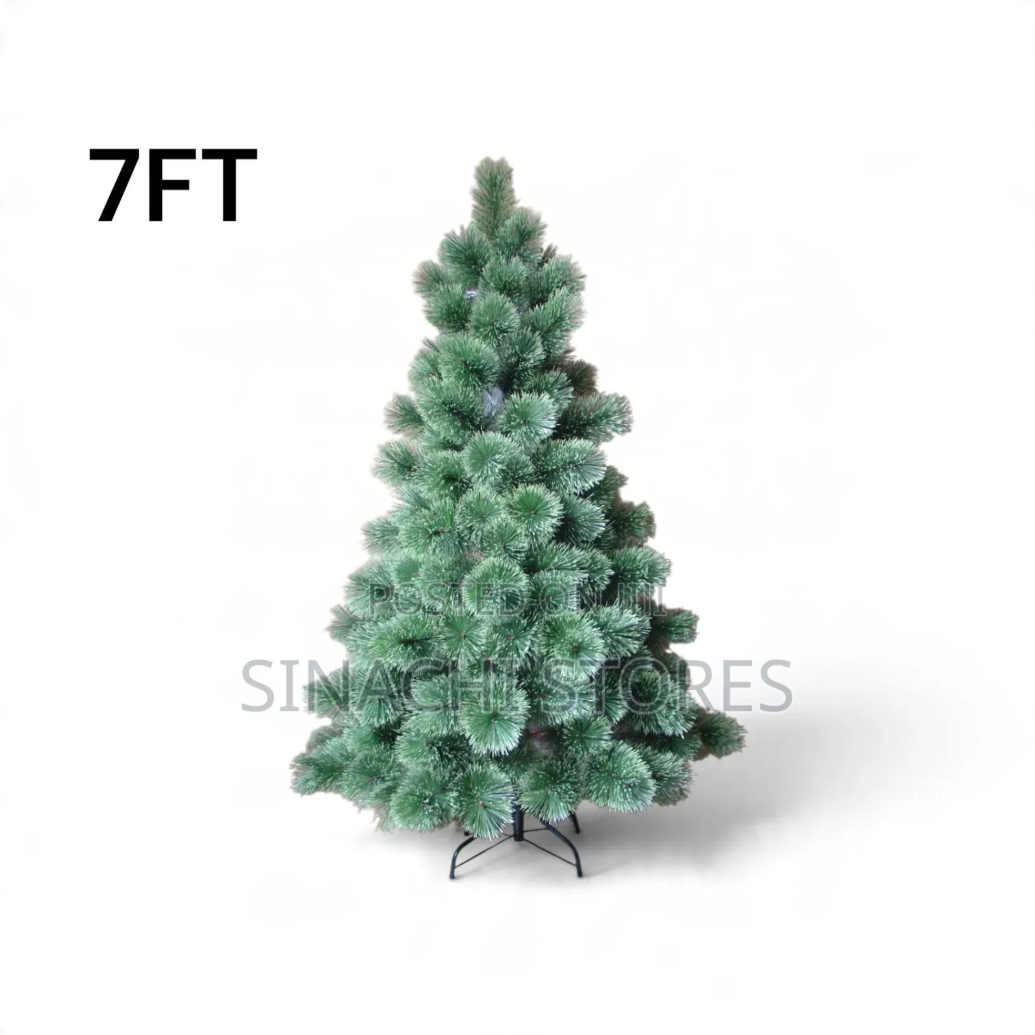 7ft Green Pine Snow