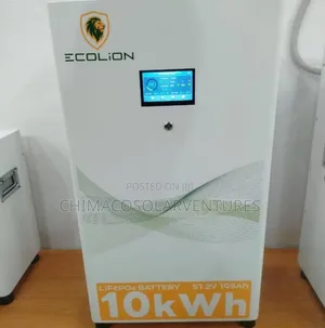 ECOLION 10kWh 51.2V 195Ah LiFePO4 Lithium Battery