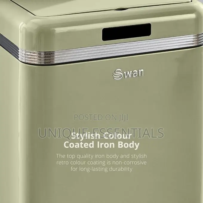 Swan Retro 45L Square Sensor Bin