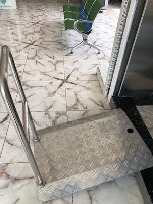 Tripod Turnstile Installation Base With Stainless Steel Column
