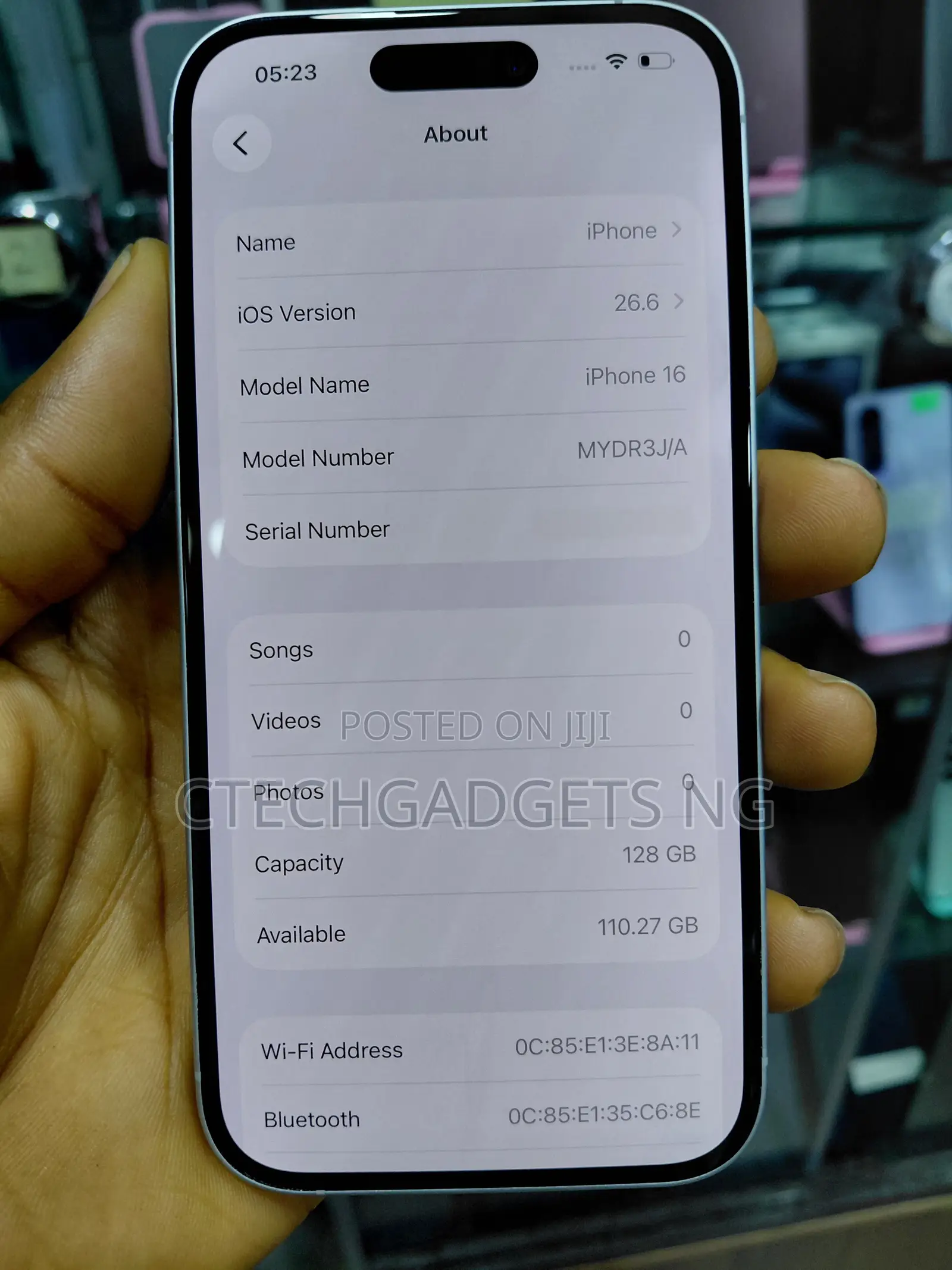 Apple iPhone 16 128 GB White