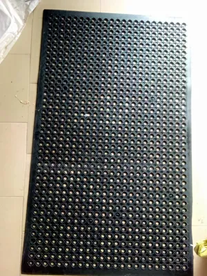 Heavy-Duty Rubber Drainage Mat