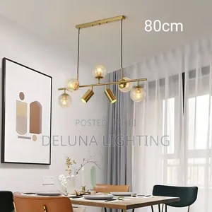 Modern Elegant Drop Chandelier – Stylish LED Dining Light