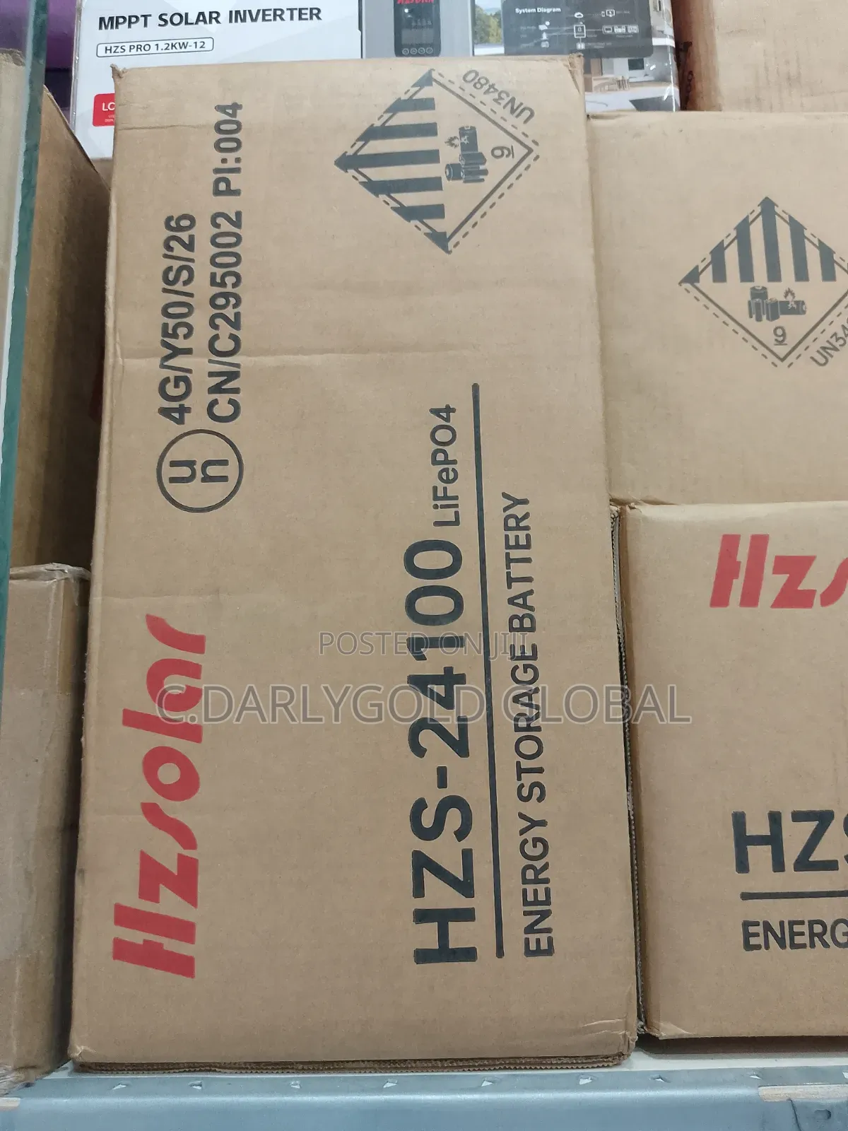 Hz Solar 2.5kwh 24v Lithium Battery