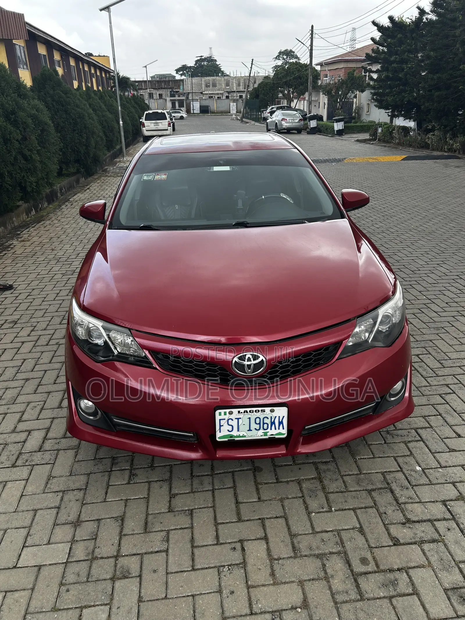 Toyota Camry 2012 Red